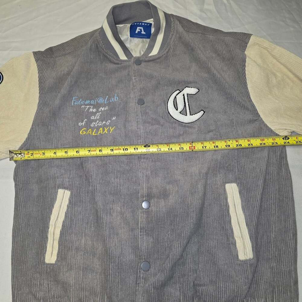 Futemai The Sea Of Stars Galaxy Astronaut Varsity Jacket Size L - Picture 4 of 12